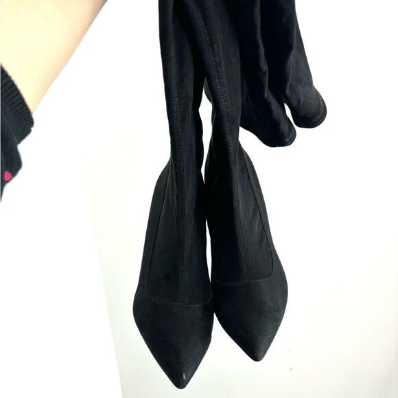 ASOS Office London Faux suede over knee boots - Picture 6 of 11